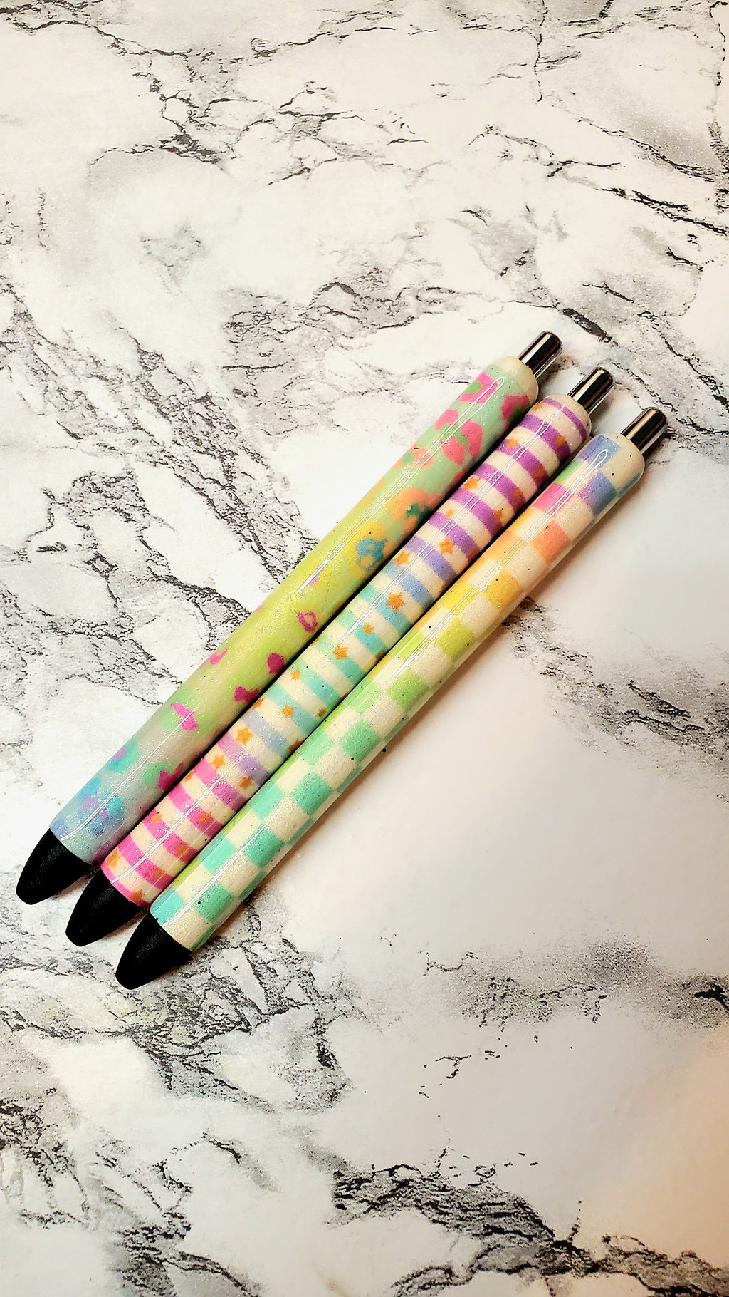 Ink Joy glitter pens pastel rainbow set
