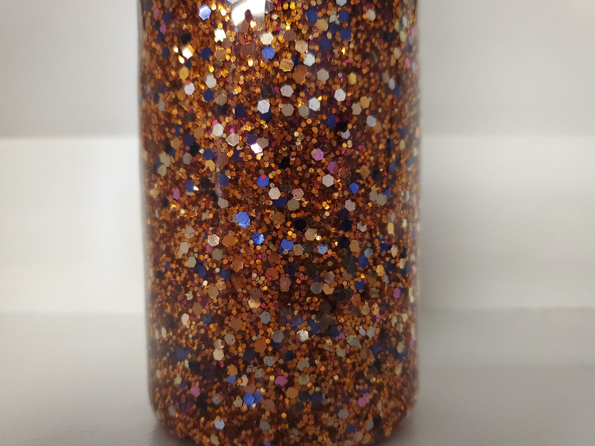 Cheetah Leopard Print Ombre Glitter Stainless steel tumbler. –  Backwood-Designs-La