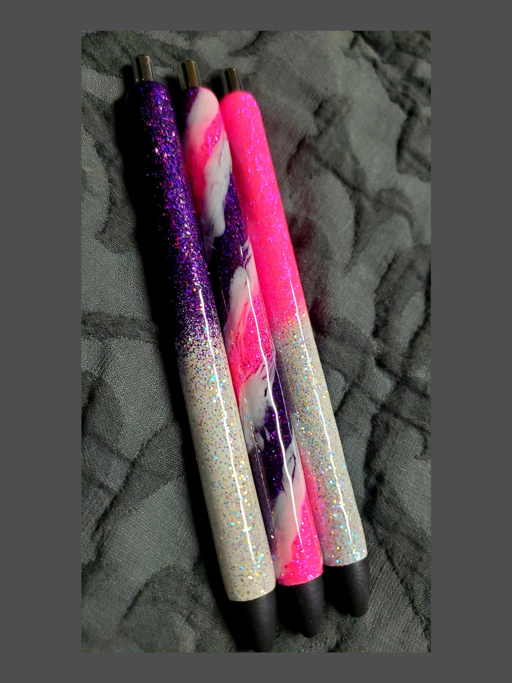 Ink Joy glitter pens pink and purple set