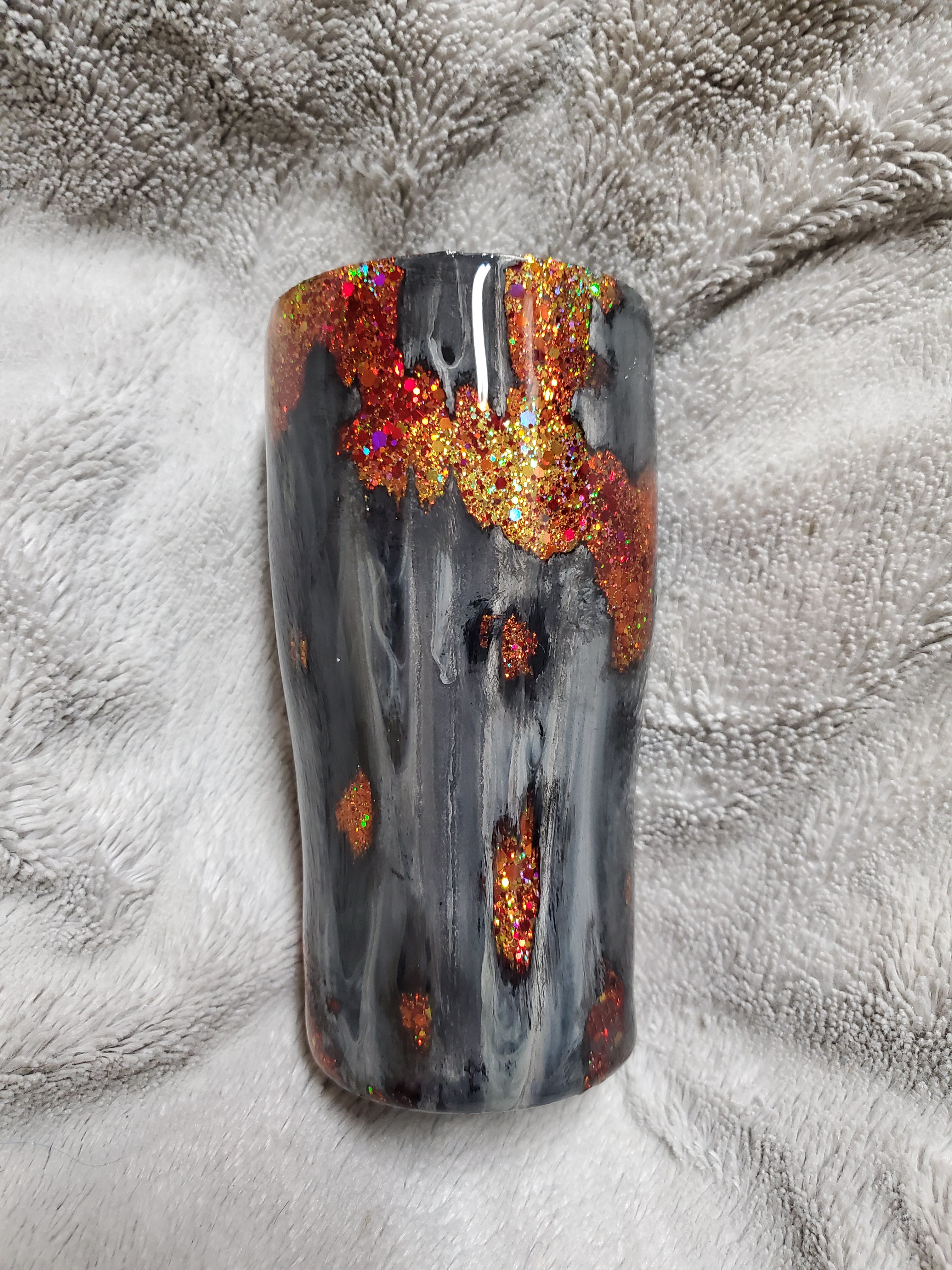 Ready to ship Geode Stainless Steel Glitter Tumbler