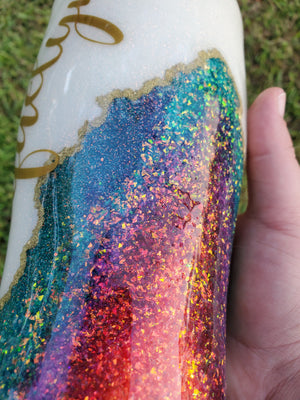 Opal Glitter Sublimation Tumbler Design Gráfico por TumblersPlanet ·  Creative Fabrica