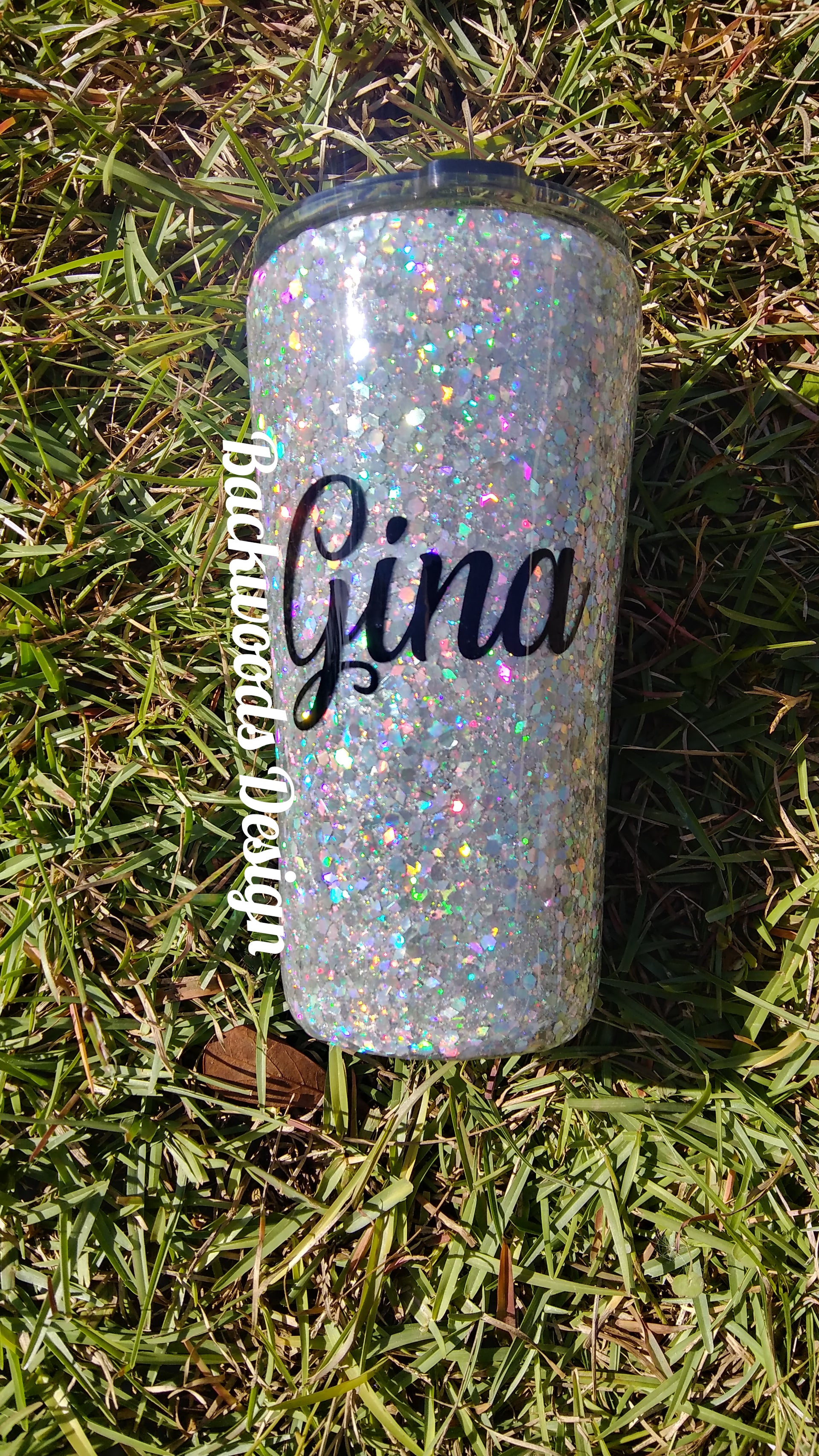 LSU Saints inspired Glitter Stainless steel tumbler. – Backwood